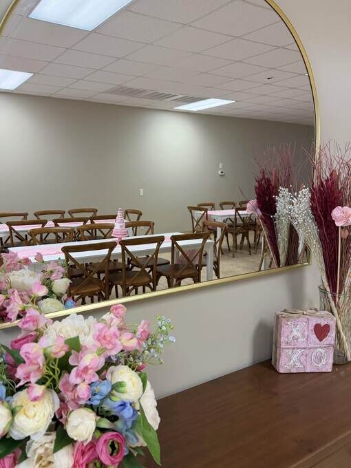 Styled celebration at Simply Social event venue